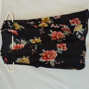 Criss-Cross Lacey Blouse, Sz 10, NWOT